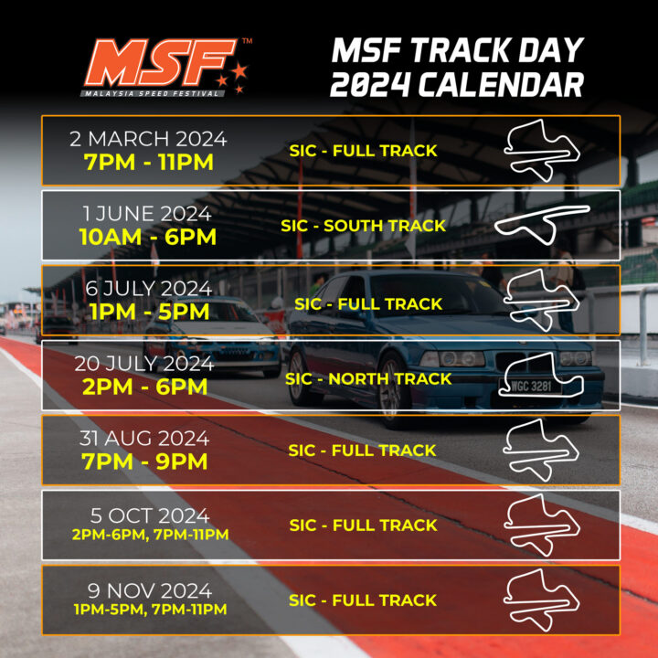 MSF 2024 Calendar MSF Racing Series